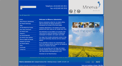 Desktop Screenshot of minervalabs.co.uk